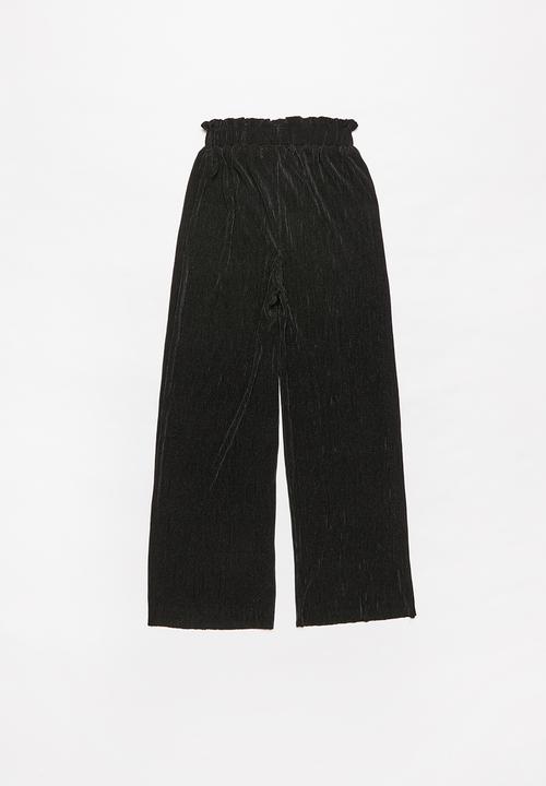 Superbalist - Pleated culotte - black