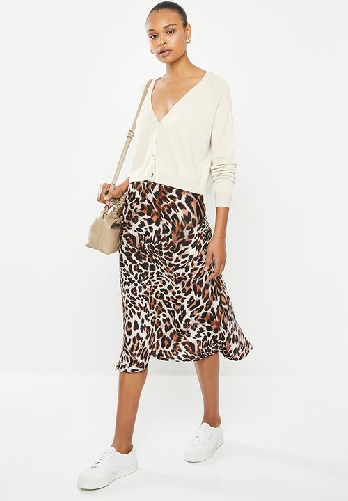 ONLY - Cecilia long sleeve cardi - pumice stone