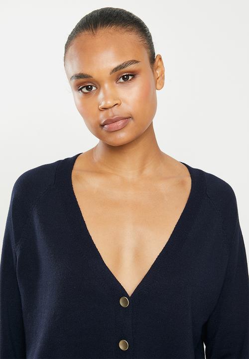 ONLY - Cecilia long sleeve cardi - night sky