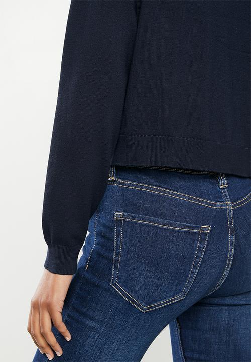 ONLY - Cecilia long sleeve cardi - night sky