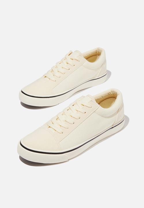 Cotton On - Joey toe cap low rise - cream 