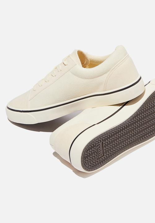 Cotton On - Joey toe cap low rise - cream 