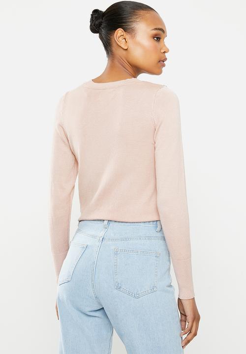 ONLY - Cecilia long sleeve pullover - rose smoke