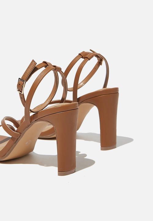 Cotton On - Lorinda strappy heel - tan