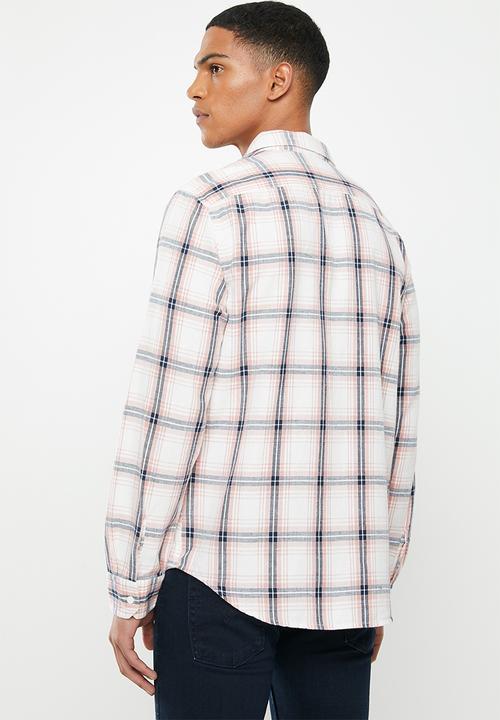 Levi’s® - Classic 1 pocket standard shirt - pink & navy 
