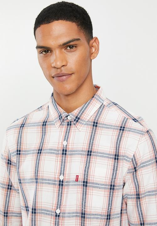 Levi’s® - Classic 1 pocket standard shirt - pink & navy 