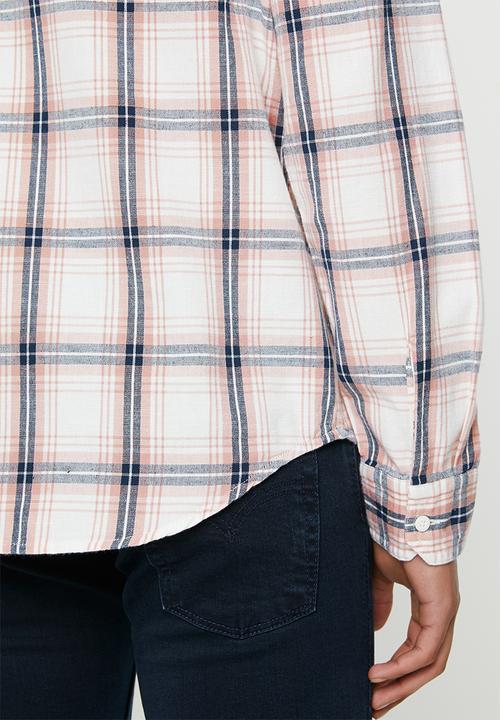 Levi’s® - Classic 1 pocket standard shirt - pink & navy 