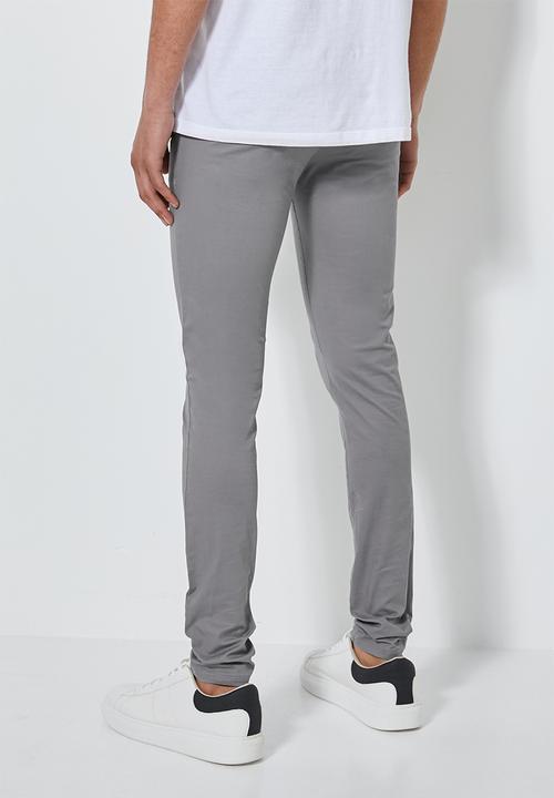 Superbalist - Marshall skinny chino - grey 
