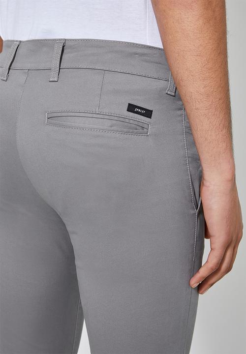 Superbalist - Marshall skinny chino - grey 