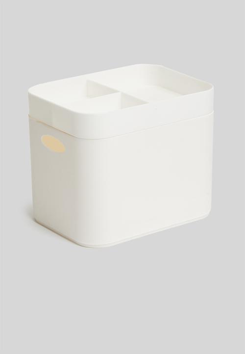 Bathroom Solutions - Make up organiser - white