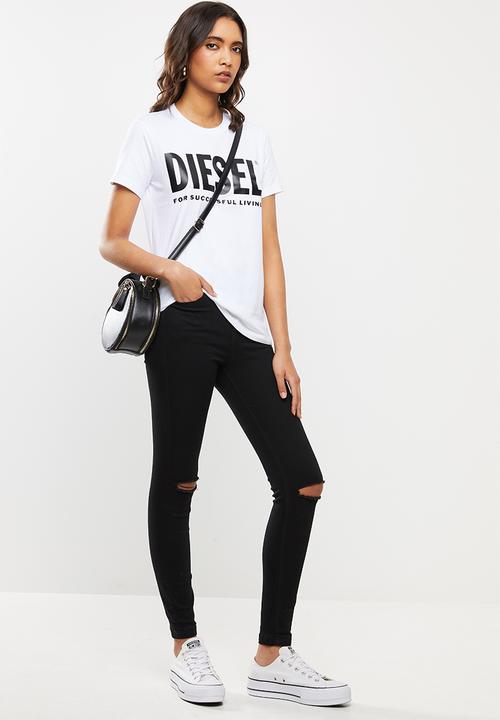 Diesel  - T-sily T-shirt - white