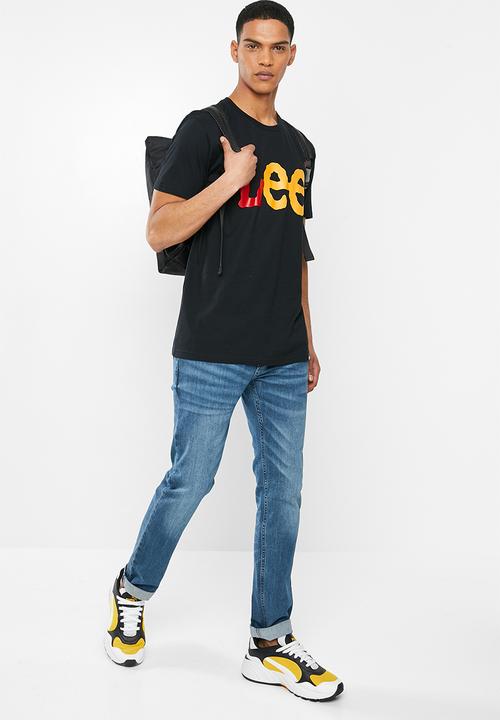 Lee  - Lee logo tee - black