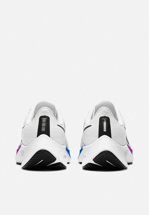 Nike - Air Zoom Pegasus 37 - white  /flash crimson-hyper violet