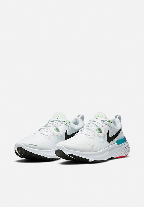 Nike - React Miler - white / black-vapor green-hyper jade