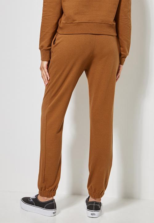 Superbalist - Track pants - tobacco