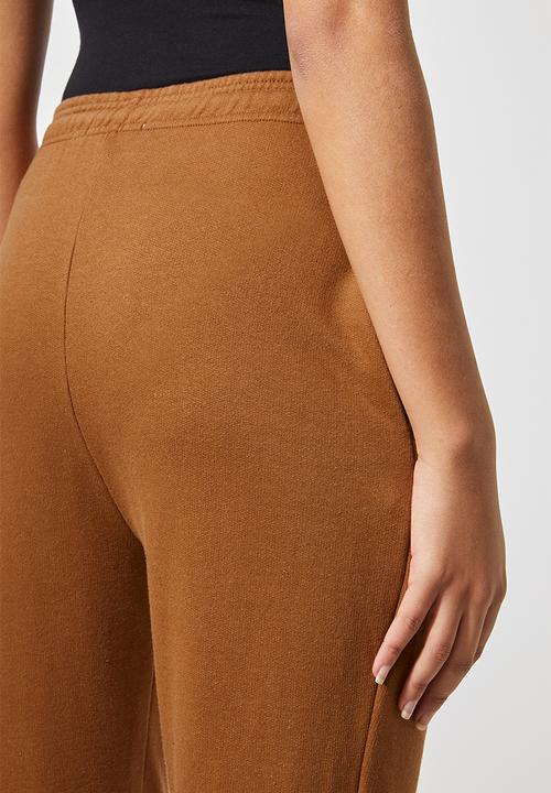 Superbalist - Track pants - tobacco