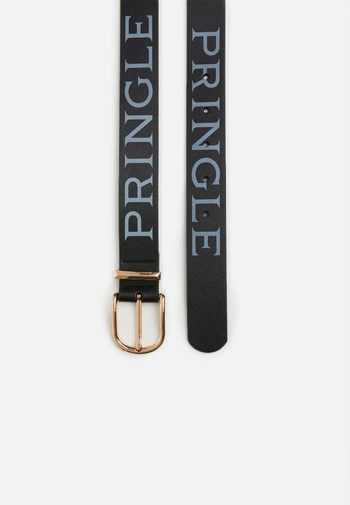 Pringle of Scotland - Jaz belt  - black