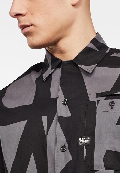 G-STAR - Bristum one pocket service straight cut shirt - multi
