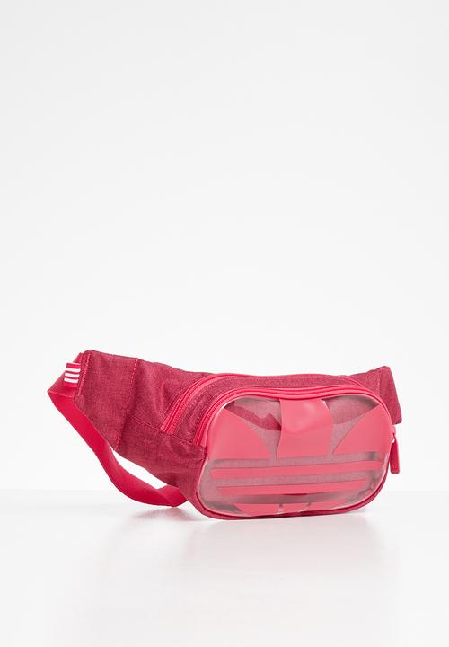 adidas Originals - Essential waistbag - power pink & black