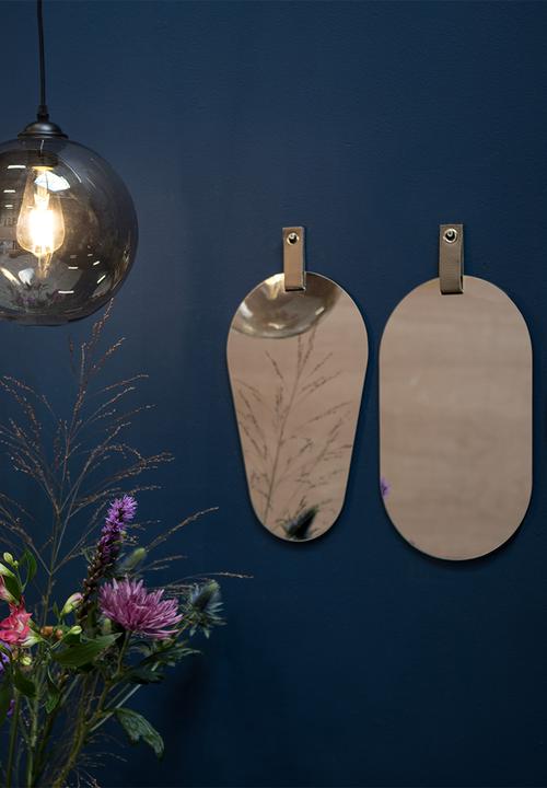 Present Time - Perky mirror - silver