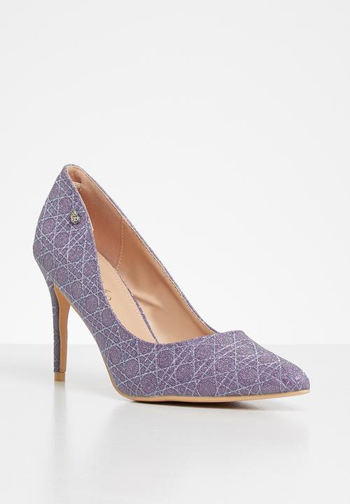Miss Black - Apollo heel - lilac