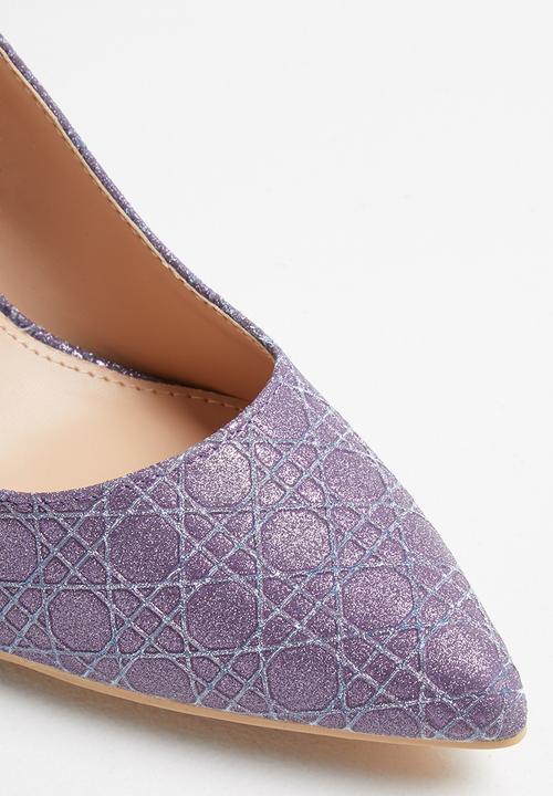 Miss Black - Apollo heel - lilac