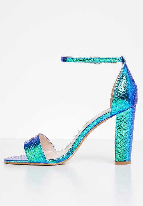 Miss Black - Cosmopolitan heel - blue