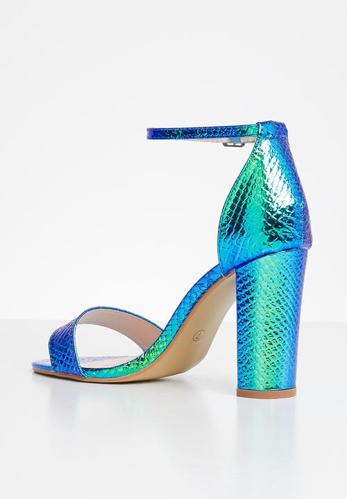 Miss Black - Cosmopolitan heel - blue