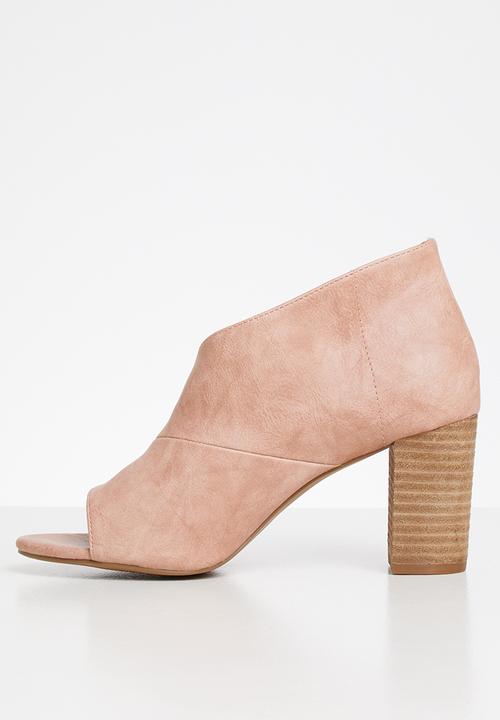 Miss Black - Tinos heel - pink