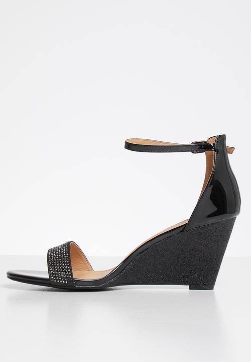 Miss Black - Fippy wedge - black