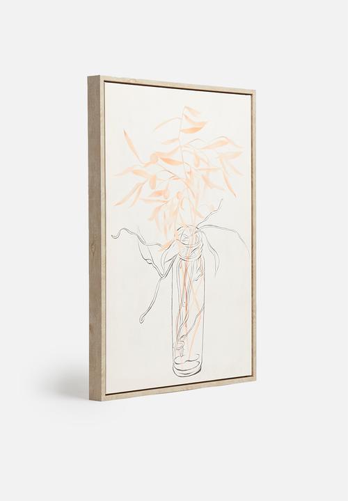 Hertex Haus - Misty framed artwork - 45x65