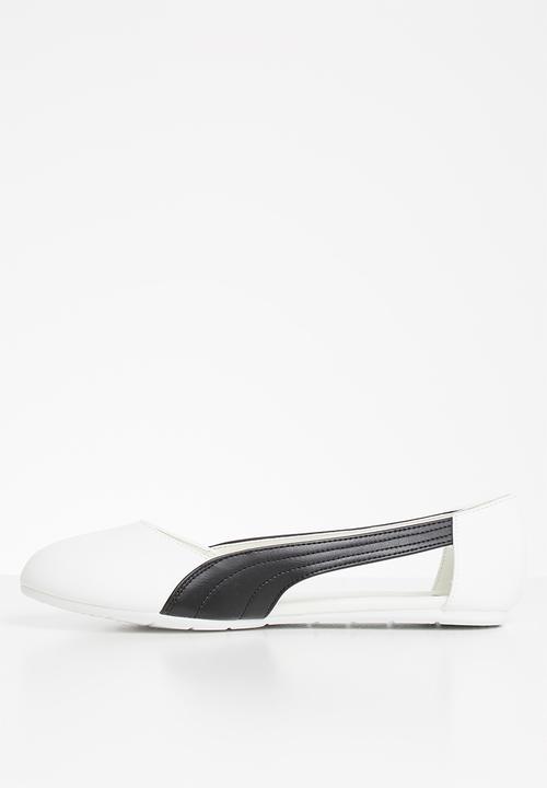 PUMA - Basic ballerina cut out zadp - puma white/puma black