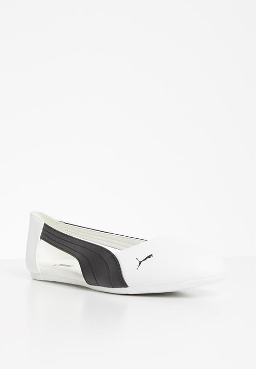 PUMA - Basic ballerina cut out zadp - puma white/puma black