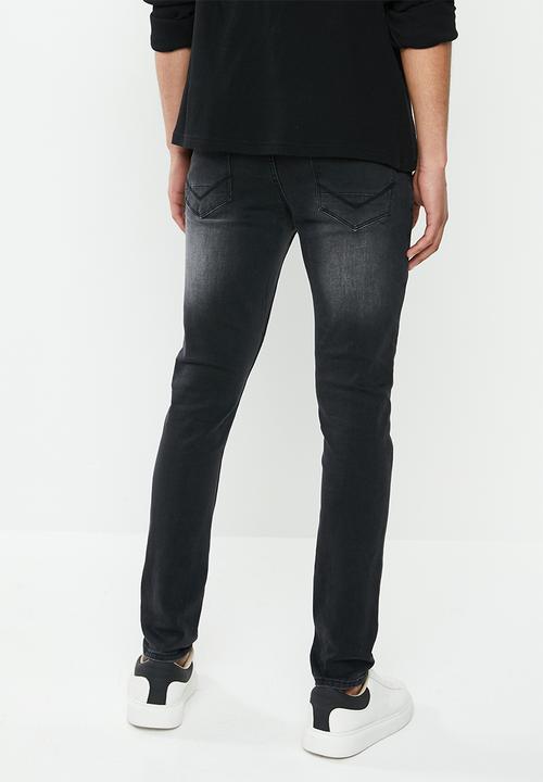 S.P.C.C - Krakatoa fashion sabre jeans - black