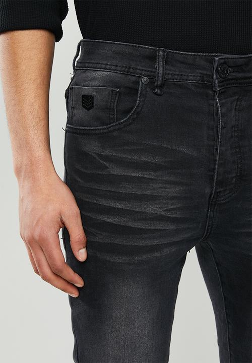 S.P.C.C - Krakatoa fashion sabre jeans - black