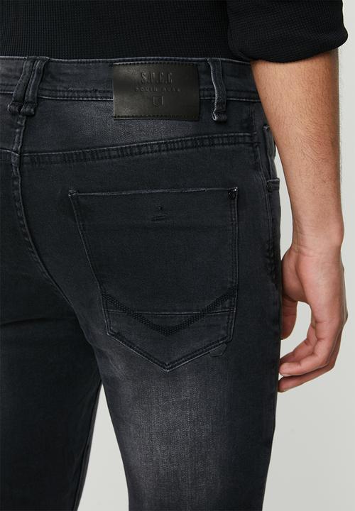 S.P.C.C - Krakatoa fashion sabre jeans - black
