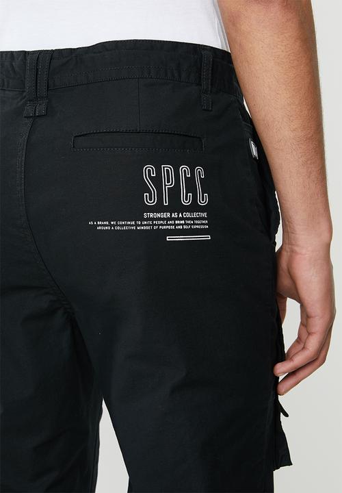 S.P.C.C - Harrow premium utility woven bottoms - black