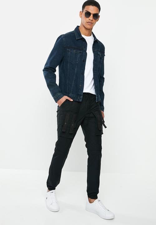 S.P.C.C - Harrow premium utility woven bottoms - black