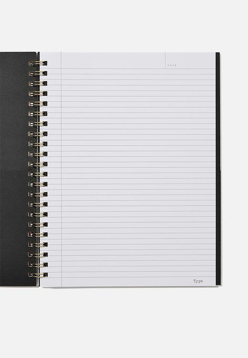 Typo - A4 campus notebook recycled - green 