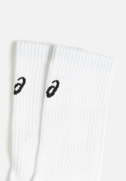 ASICS - 6 Pack crew sock - white