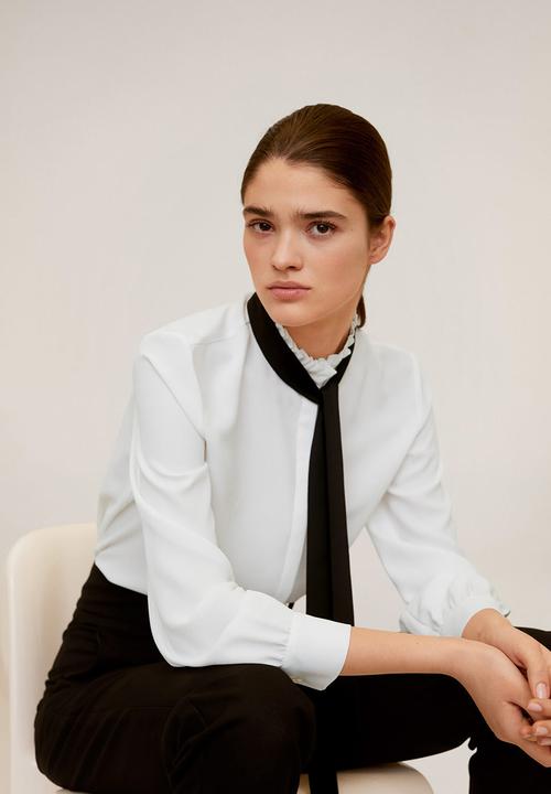 MANGO - Ava blouse - white