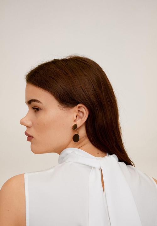 MANGO - Empire blouse - white