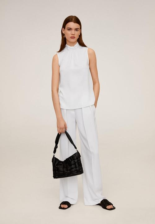 MANGO - Empire blouse - white