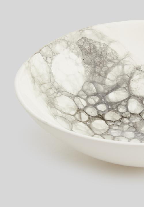 Urchin Art - Smokey serving bowl - grey 