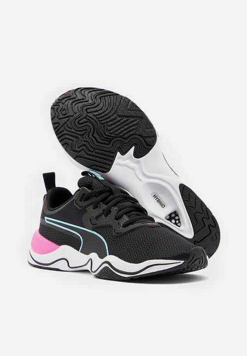 PUMA - Zone XT - black / white-luminous pink-aruba blue