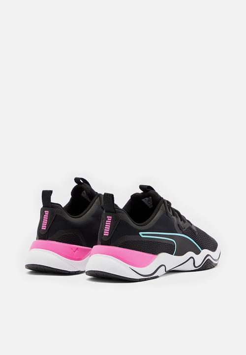 PUMA - Zone XT - black / white-luminous pink-aruba blue