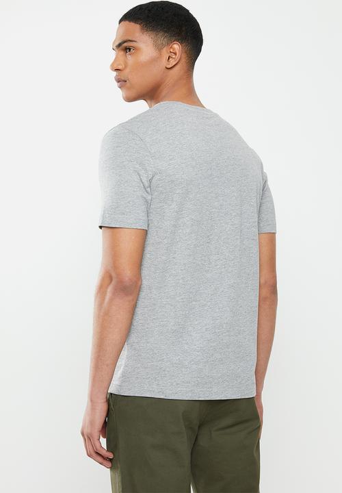 KAPPA - Authentic carai 931 tee - grey & black 