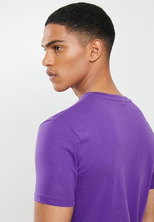 KAPPA - Authentic estessi 991 tee - purple & white 