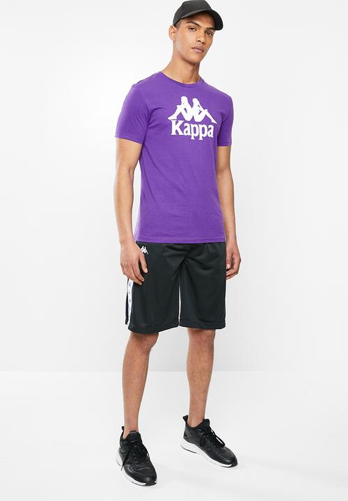 KAPPA - Authentic estessi 991 tee - purple & white 