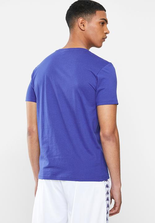 KAPPA - Authentic estessi a11 tee - blue & white 